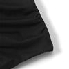 Sexy Sommer Minikleid Damen Neue Schwarze Mode Streetwear Ärmellos Rückenfrei Falten Split Kleid Elegantes Party Spaghetti-Träger A-Linien-Kleid