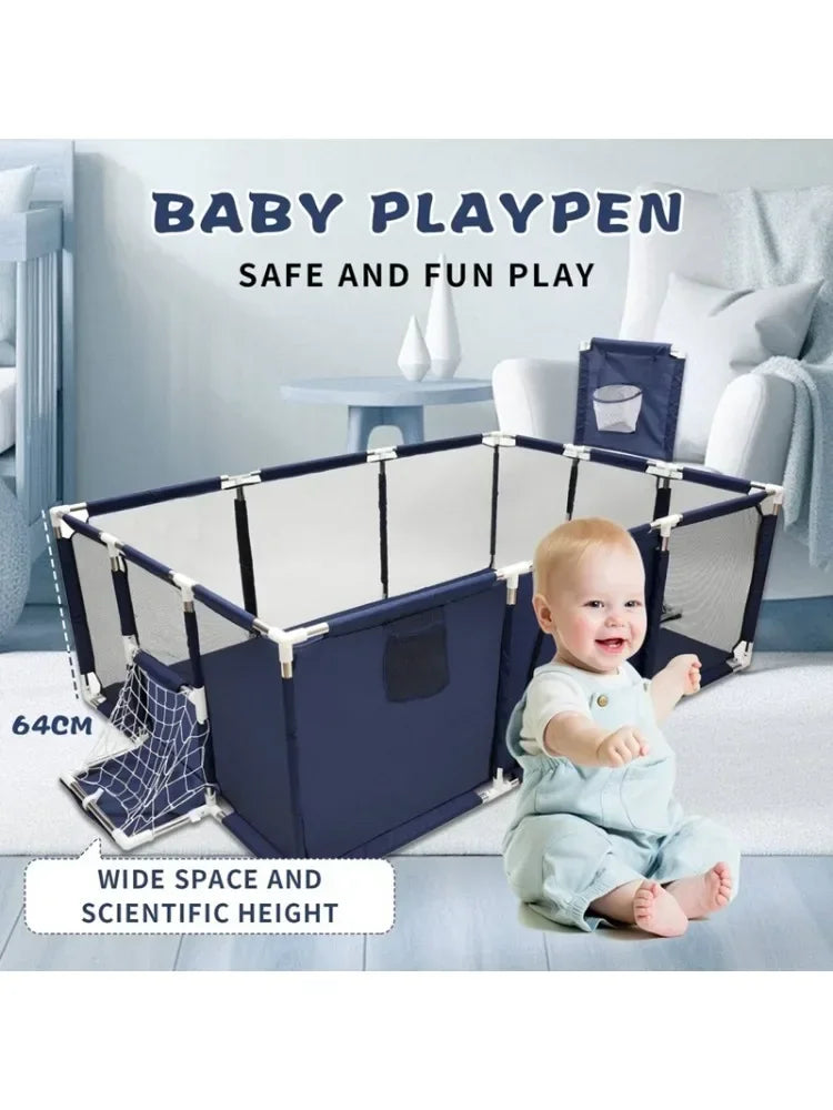 IMBABY Laufgitter Für Kinder Verschiedene Modelle Baby Bällebad Bett Zaun Kinder Indoor Basketball Und Fußball Spielhof