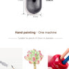 1Pc Double Hole Pencil Sharpener Transparent Pen Knife Kid Student Cutting Manual Pencil Sharpener Stationery School Supplies