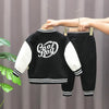New Kids Baseball Clothing Suit Boys Girls Casual Sports Sets Coat Pants tripartite Spring Autumn Thin Baby Tracksuit Outfits