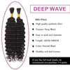 AOSIQUEEN Synthetic Deep Wave Bulk hair For Braiding No Weft Deep Wave For Braiding Micro Faux Braiding Hair for Boho Braids