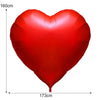 3/1PC 63 Zoll Extra Große Liebesballons Aluminiumfolie Rot Herzförmige Ballons Geburtstag Valentinstag Hochzeitsfeier Dekoration