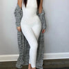 kliou Pencil Jumpsuit Women Full Seasons Casual Fitness Sporty Playsuit Sleeveless Slim Activewear  All In One Jumpsuit Clothing