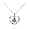 Projection Necklace 100 Languages I Love You Pendant Necklaces For Lover Girlfriend 2026 Creative Couple Romantic Jewelry Gifts