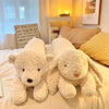 Großes Hasen-Körperkissen, langes Bär-Niedliches Stofftier-Kaninchen-Schlafkissen, dekoratives Körperkissen, Stuhlrückenlehnenkissen, Dekoration