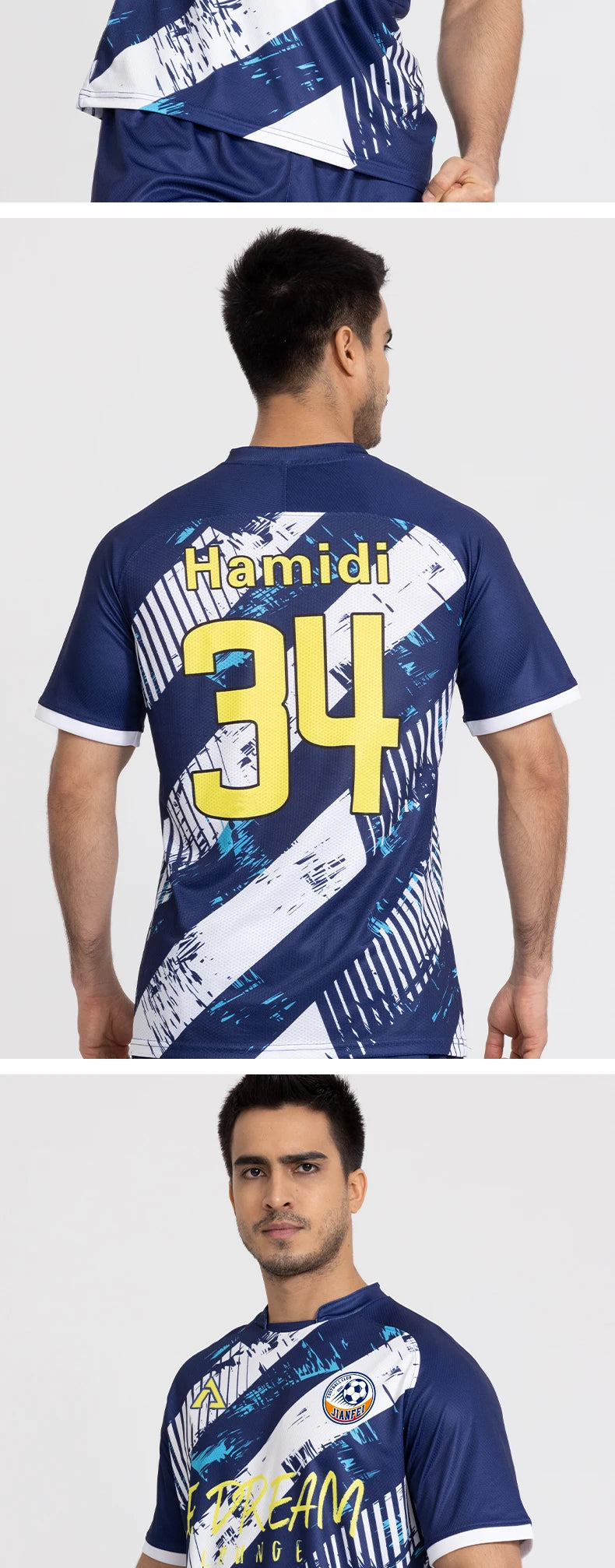 Custom Full Sublimation Player Version Football Jerseys Long Short Sleeve Football Shirt Breathable Training Soccer T shirt Men