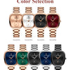 POEDAGAR Luxury Ladies Watch Stainless Steel Waterproof Quartz Watch for Woman High Quality Female Clock Elegant Women's Watches