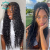 Bulk Hair For Braiding Human Hair Loose Wave Braids Hair Double Drawn Full End Bulk Human Hair Extensions 1/2/3Bundles No Weft