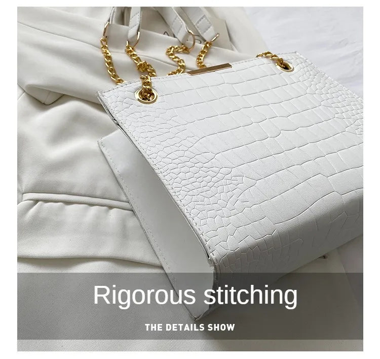 Fashion Luxury Crossbody Bags for Women 2023 New Trendy Designer Shoulder Bag Leisure Chain Solid Color Messenger Bag Handbags