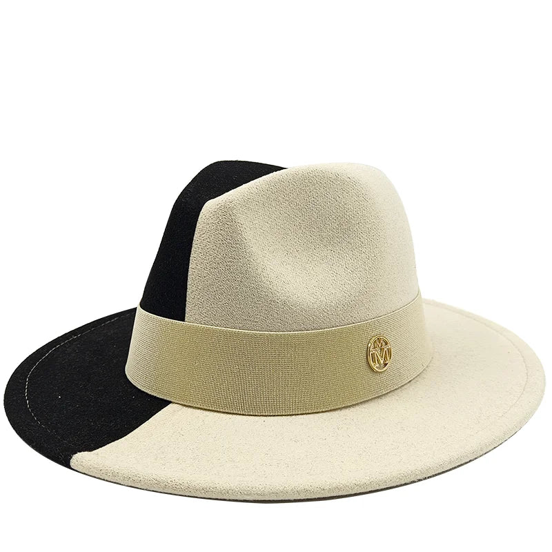 Low price wholesale Fedora hats men's and women's jazz hats red and white new tie dyed Fedora hats autumn classic hats sombrero