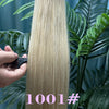 50Pcs Nano Ring Human Hair Extensions Straight Remy Micro Beads Ring Hair Extension 0.5g/0.8g/1g/Strand 12-26Inch Natural Color