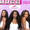 99J Burgundy Colored Wig 13x4 Transparent Lace Front Human Hair Wig Brazilian 180% Density Human Hair Highlight Wigs For Women