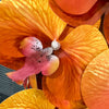 Rosered Orange Women Sexy Florals Backless Halter Bodycon Tops Nightclub Party Celebrate Carnivals Music Festival Tops