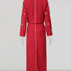 TWOTWINSTYLE Luxury Style Two Piece Set For Women O Neck Long Sleeve Topa High Waist Skinny A Line Skirt Set Female KSE524945