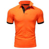 Men's Short Sleeve Polo Shirts Casual Slim Fit Basic Designed Shirts Quick-drying Anti-wrinkle Tops