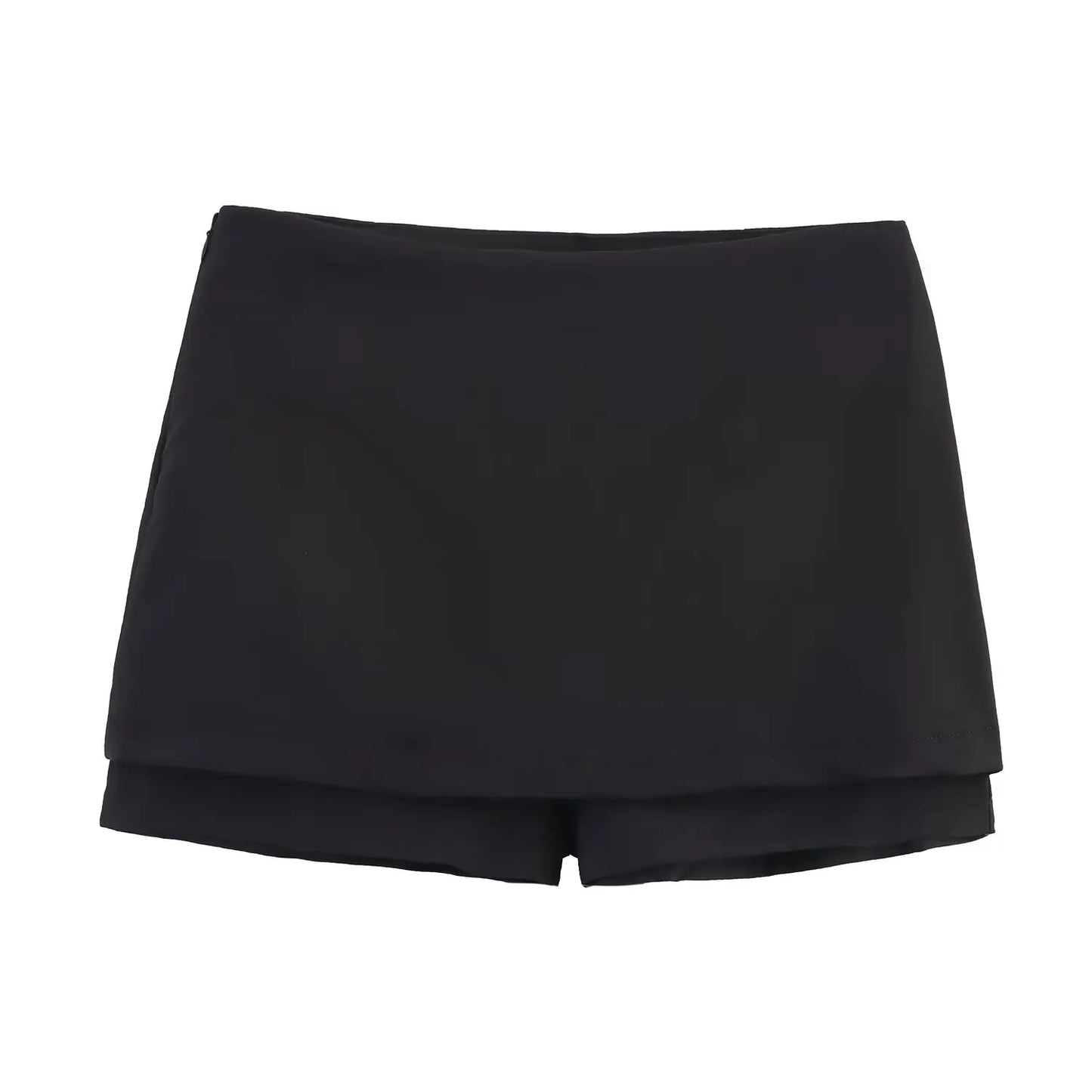 HH Women Pink 2 Piece Set Sexy V-Neck Sleeveless Backless Suspender Zipper Top+High Waist Back Pocket Mini Skirts Shorts Y2K