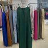 New Arrival Women's Strapless Backless Long Loose Home Dress Comfortable Sleepwear Casual Maxi Dress