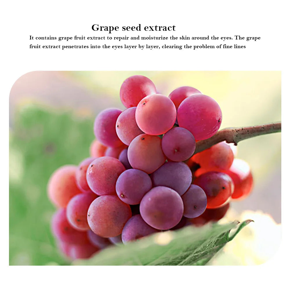 IMAGES Grape Moisturizing Collagen Eye Mask Anti Dark Circles Eye Bags Anti-aging Eyes Masks Beauty Skin Care Eye Patches 60Pcs
