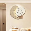 1 Pc Clock Wall Clock Living Room Light Luxury Fashion Simple Modern Decoration Clock Hanging Wall Quartz Restaurant Home