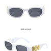 New Retro Irregular Square Sunglasses for Women Men Fashion Designer Small Frame Sun Glasses Trending Product Shades UV400