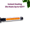 2024 Best Hair Curling Wand 28mm Automatic Rotating Curling Iron for Professional Big Waves and Inward Curls