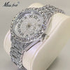 MISSFOX Pink Damen Armbanduhren Luxus Klein Zifferblatt Elegant Quarz Uhr Für Damen Icy Look Party Schmuck Mini Babe So Süß Armbanduhr