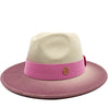 Low price wholesale Fedora hats men's and women's jazz hats red and white new tie dyed Fedora hats autumn classic hats sombrero