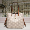 CH Premium Versatile Leather Crossbody Bag Ladies Large Capacity Daily Commuter Tote Bag Letter Print Design Ladies Fashion