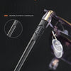 Men Blue Light Blocking Reading Glasses Women Dimond Cutting Rimless Eyeglasses Frame Anti Fatigue Hyperopia Presbyopic Eyewear