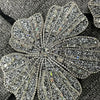 YOUR BUMP CURVE Handmade crystal bra flower embroidery inlaid metal rhinestones short top sexy women beach pool yacht sea party