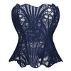 Hollow Out Corset Tops Irregular Hem Fishbone Underbust Top Slim Bandage Shapewear Bustier Korset Costumes Evening Party Corset