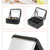Smart LED Cosmetic Case With Mirror Travel Makeup Bag Large Capacity Female Beautician Skincare Product Makeup Case For Women