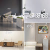 3D LED Wall Clock Large Digital Wall Clock With Remote Control Alarm Clock Time/Date/Temp Display Wall&Table Clock Modern Design
