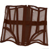 Women Abdomen Tight Corset Crops Under Bust Bustiers Breathable Mesh Waist Girdle With Bones Slimming Lace Up Bodices