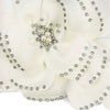 Sexy pink white flower corset crop top women clothing summer body cropped beading bra club party tops woman 2026 halter tank top