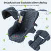 Kinderwagen 3 in 1 Kinderwagen für Babys, leichte Buggys, Babykutsche, ISOFIX BASIS, Baby Reisekinderwagen, Neugeborenenkinderwagen