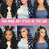 Loose Deep Wave 13x6 HD Lace Frontal Human Hair Wigs Brazilian Curly Wigs 13x4 Human Hair Lace Front Wig Preplucked Remy Hair