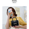 Fashion Mini Handbags PVC Crossbody Coin Purse Crocodile Pattern Pearl Handbag Plastic Small Chain Jelly Bag For Girl Wholesale