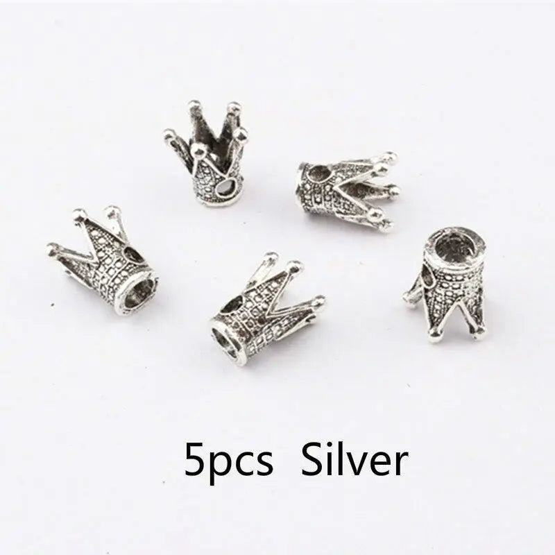5-50 Pcs/set Opening Silver Hair Ring Hip-hop Hair Braid Charm Dreadlock Beads Clips Cuffs Rings Jewelry Dreadlocks Accessories