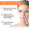2/4PCS Kojisäureseife Gesichts- und Körperpflege Handgemachte Seife für Frauen Männer Gesichtschaum Reinigend Feuchtigkeitsspendend Aufhellende Seife Beauty-Tools