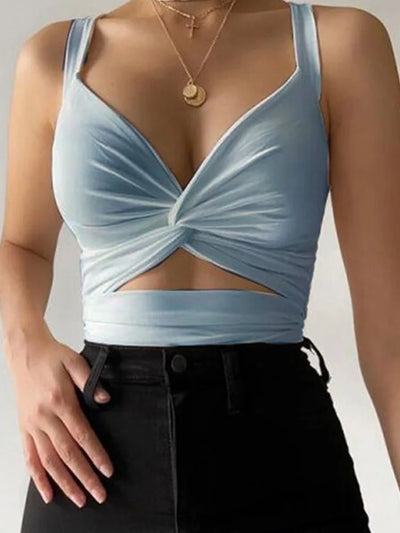 2024 Sexy Women Sleeveless Short Crop tops Ladies Vest Casual Tank Top Women's Tube Top Female Black White