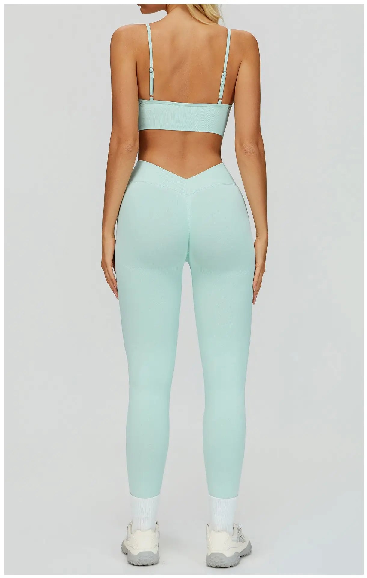 SWELTERING 2/3PCS Seamless Yoga Set Gym Clothes Sportswear Fitness Suits Women Workout Bra Crop Top Long Sleeve Sports Suits