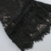 XIAOTANG Elegantes Trägerloses Spitzenkleid für Damen, sexy, modisch, schulterfrei, unregelmäßig gerafft, Bodycon, Nachtclub-Partykleid