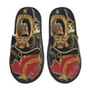 Custom Queen Of Absolutely Everything Gold Baroque Soft Memory Foam House Slippers Women Comfy Warm Anti-skid Sole Slipper