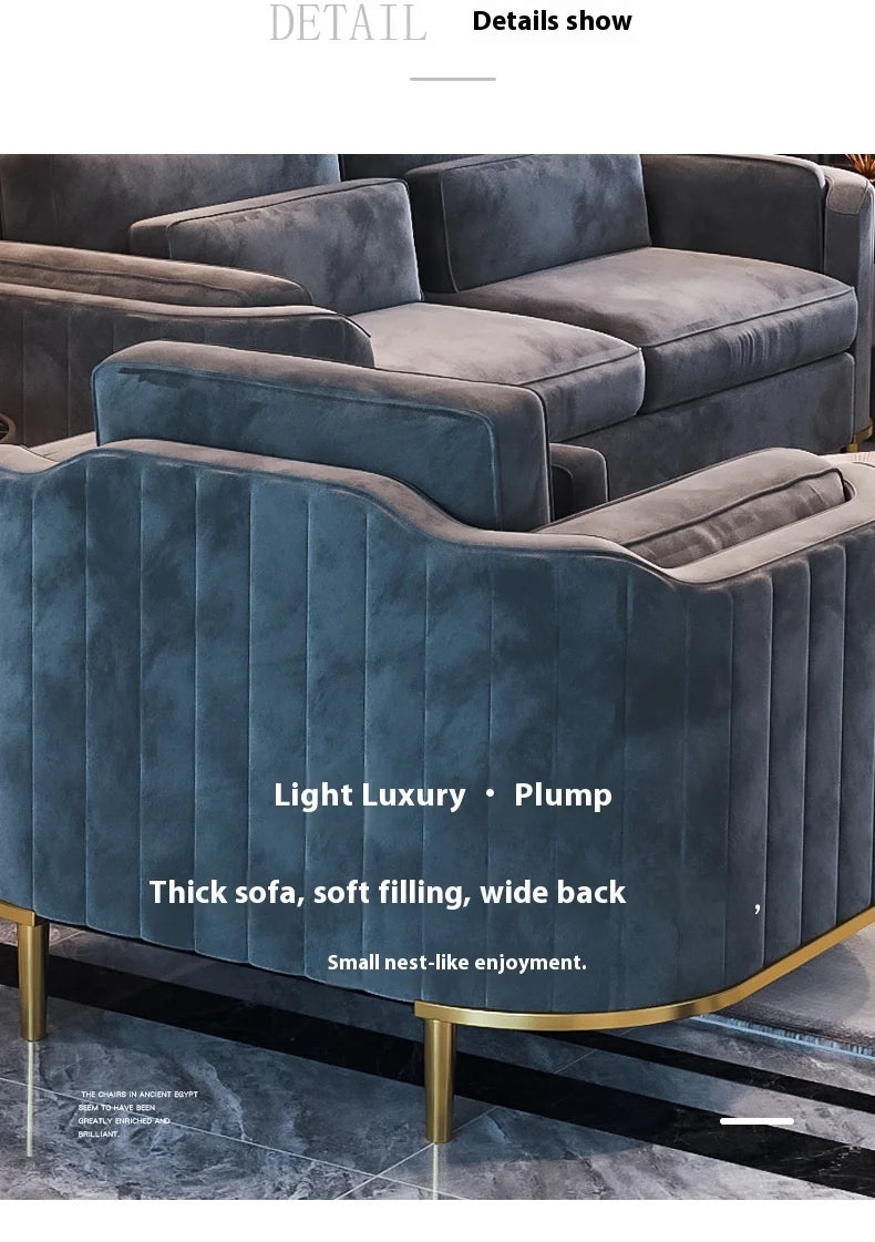 Moderne elegante Wohnzimmer Sofas Designer Grüne Boden Sessel Sofagarnituren Lounge Schnittsofas Divani Da Soggiorno Schlafzimmermöbel