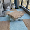 Eva-Schaumstoff-Puzzle-Teppich, weiche Plüsch-Kindermatte, Babyspielzeug, Baby-Spielmatte im Kinderzimmer, warmhaltende Spielmatte