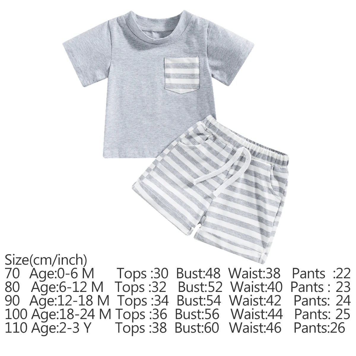 ma&baby 0-3Y Toddler Infant Baby Boy Girl Clothes Sets Casual Short Sleeve T-shirt Tops Shorts Summer Outfits Clothing