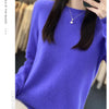 New cashmere sweater women's sweater in autumn and winter 100% merino wool fashion O-neck autumn warm pullover top