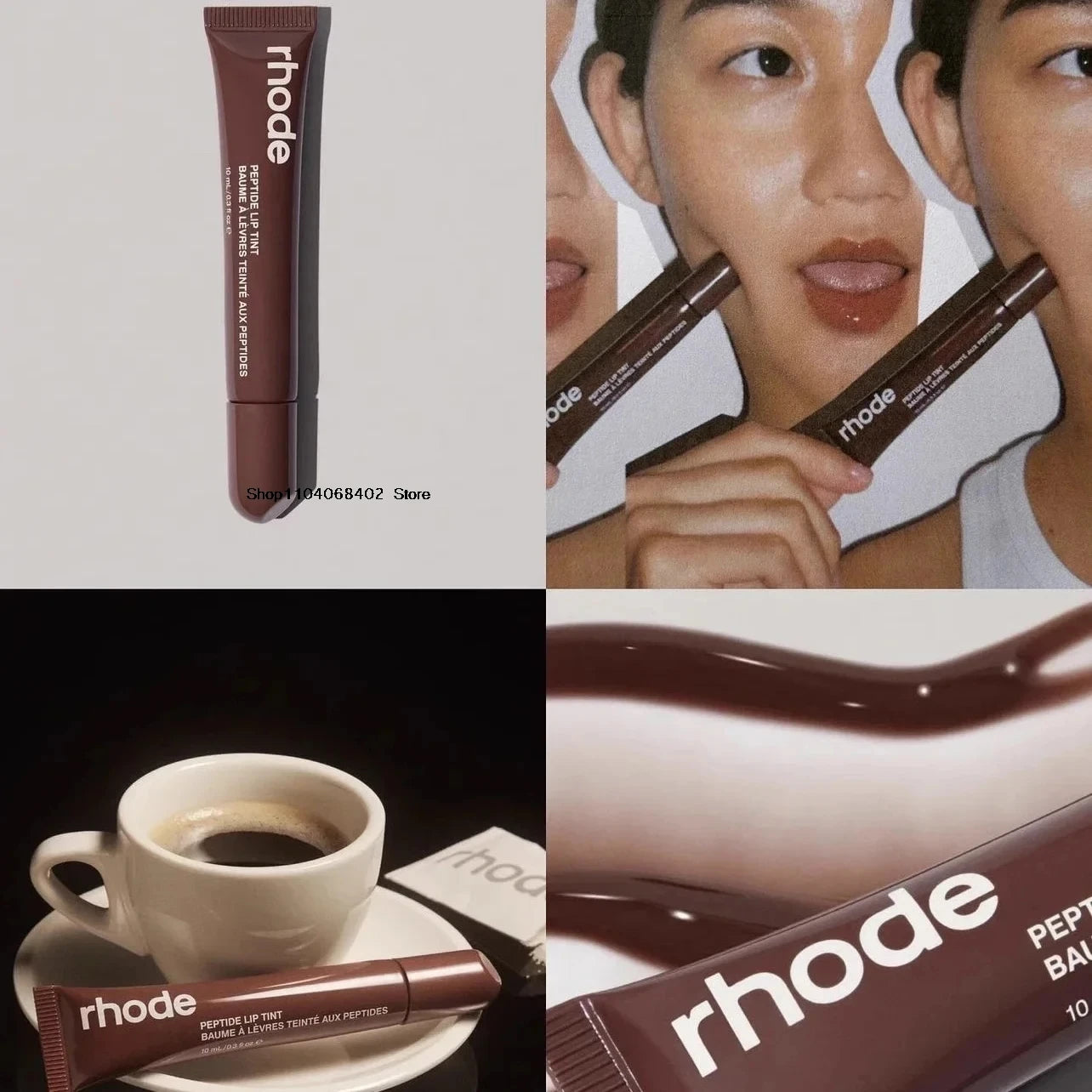 RHODE Makeup Toast Cheek Blush Cream Blusher Stick Lip Gloss Phone Case For iPhone INS SALTY TAN Raspberry Espresso Lipstick INS