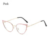 2025 New Cat Eye Anti Blue Light Glasses Women Men Vintage Brand Designer Optical Retro Ins Computer Eyeglasses Clear Spectacle